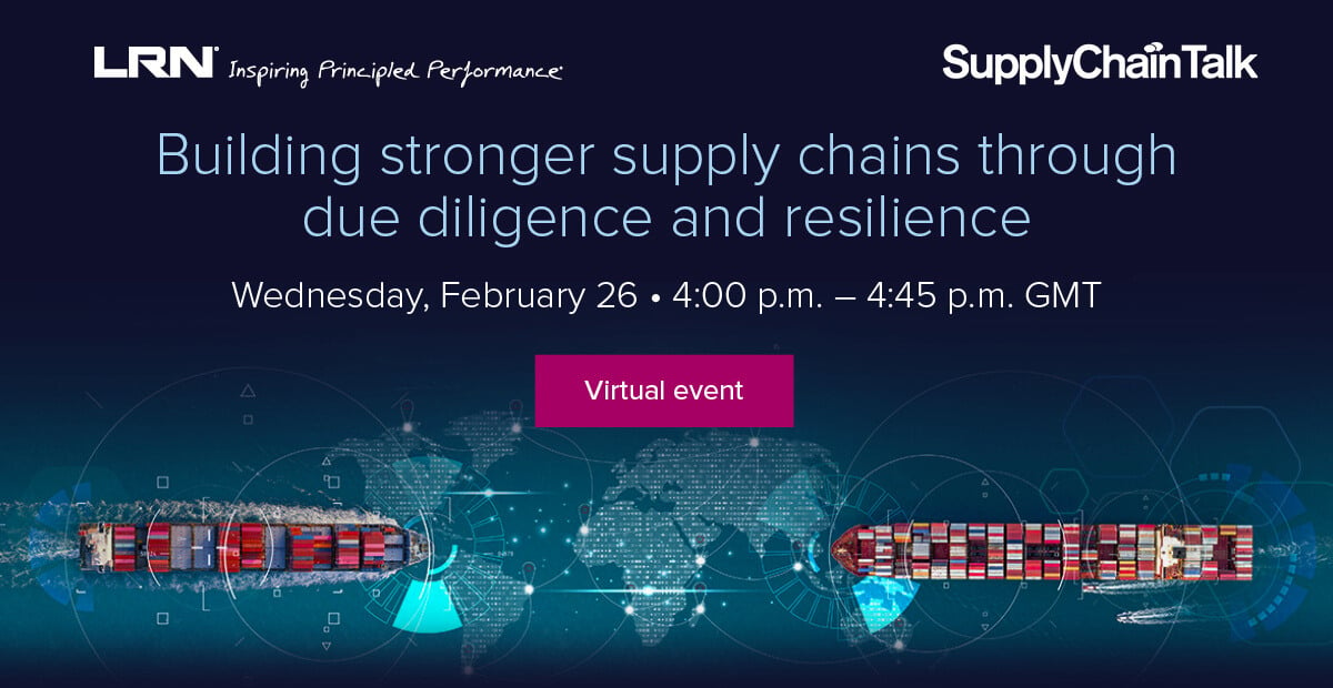 Building stronger supply chains through due diligence and resilience