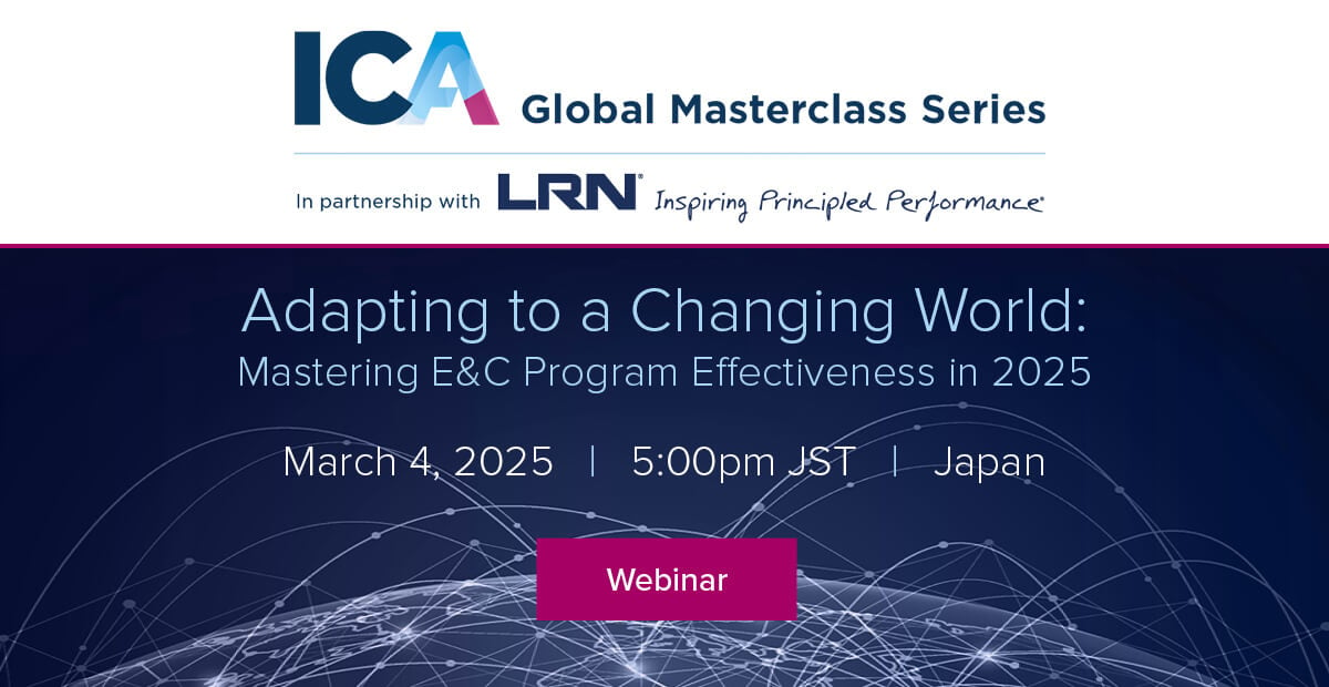 Mastering E&C program effectiveness in Japan in 2025