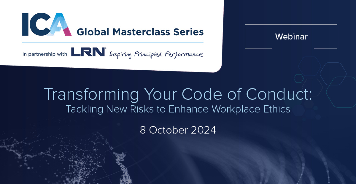 Transforming your code of conduct: Tackling new risks to enhance workplace ethics