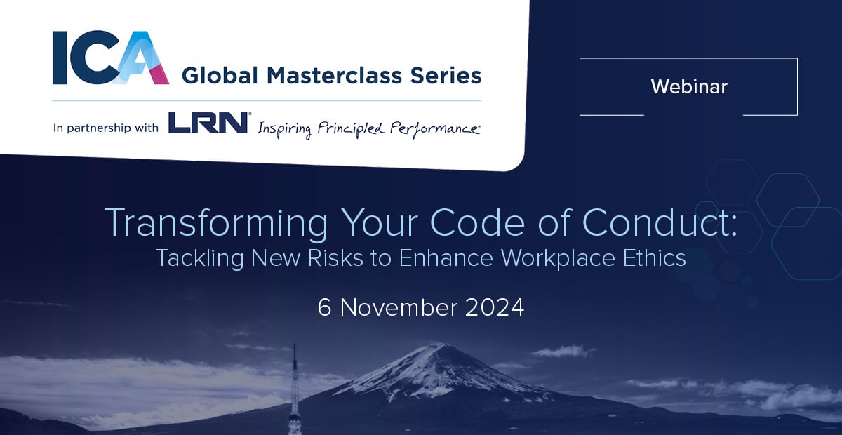 Transforming your code of conduct: Tackling new risks to enhance workplace ethics