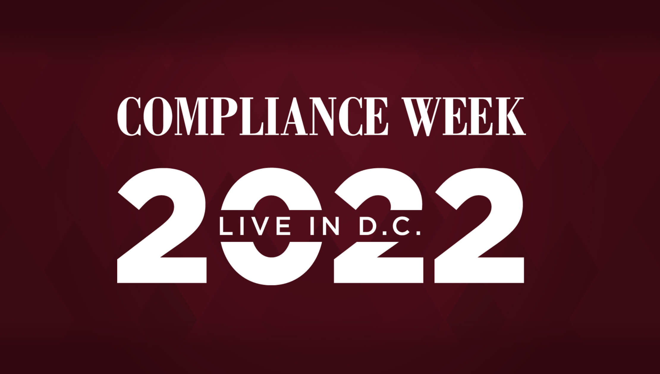 Compliance Week National 2022