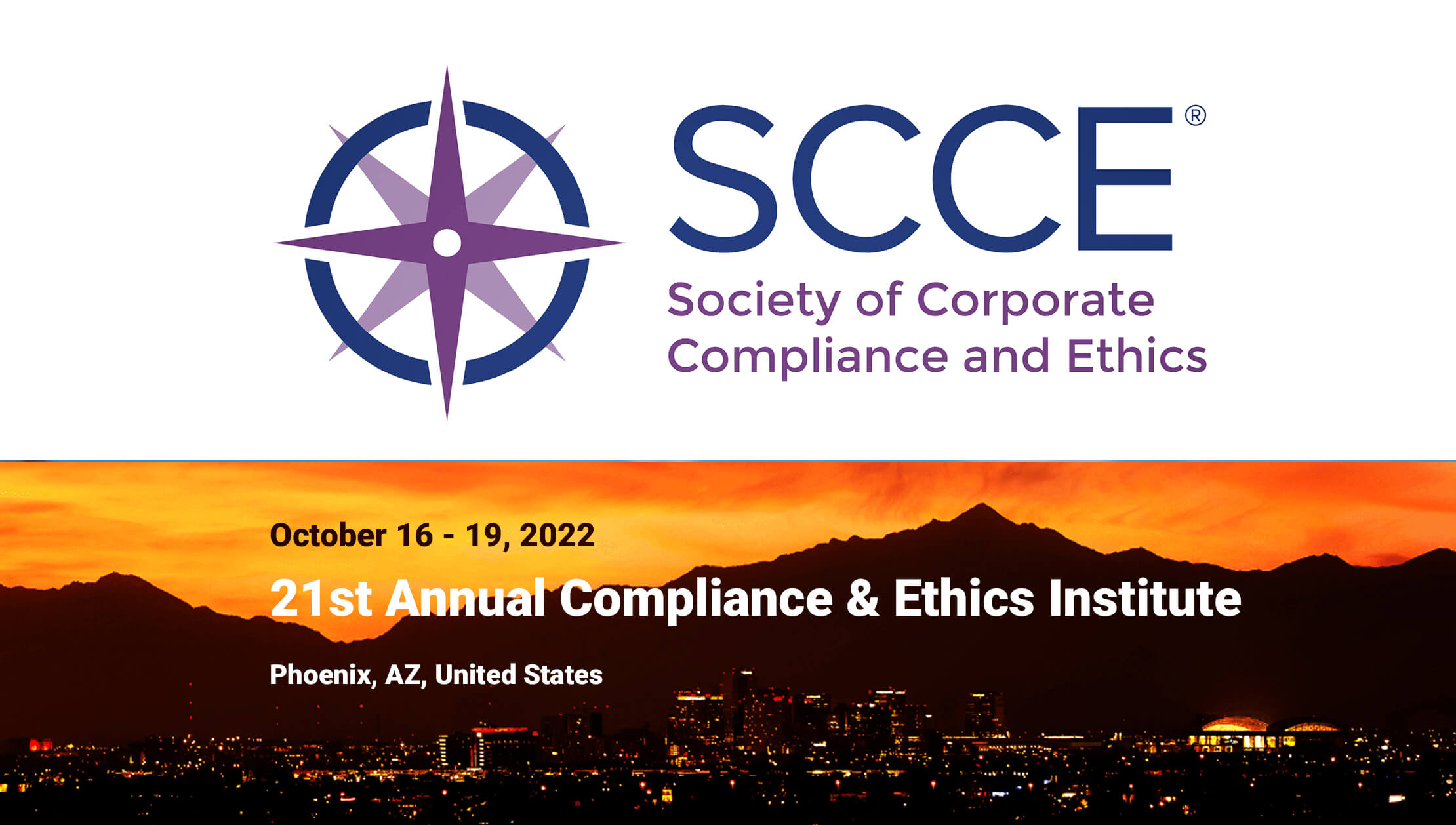 SCCE 21st Annual Compliance & Ethics Institute