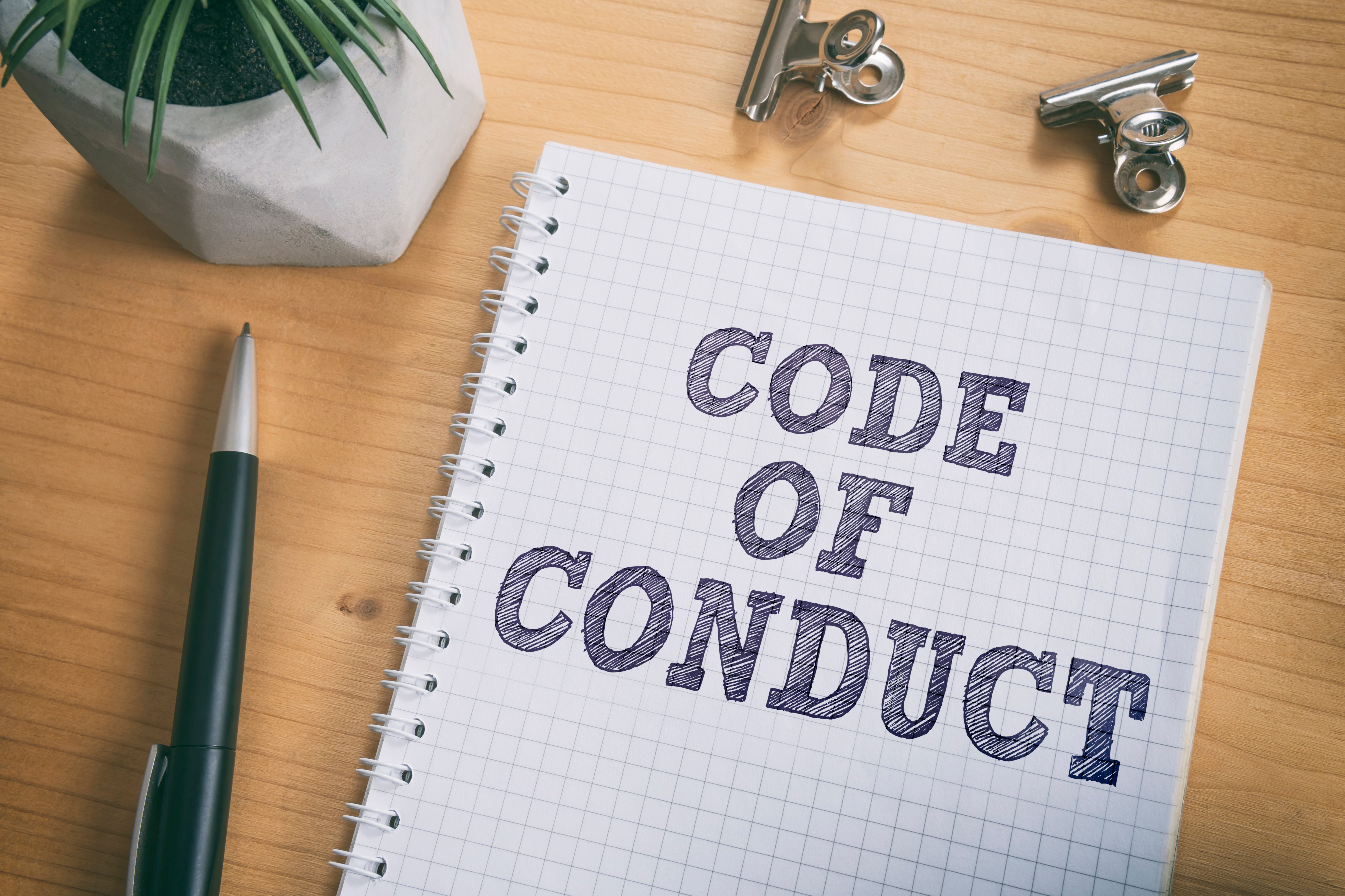 Why is code of conduct training important?